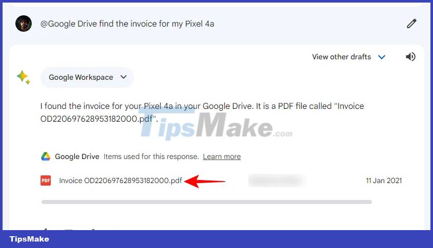 How to search emails and Drive files on Gemini Picture 5