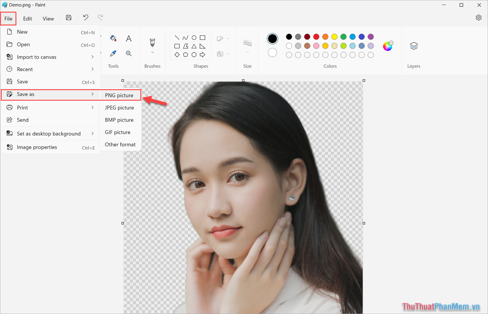 How to separate backgrounds and remove image fonts using Paint ...