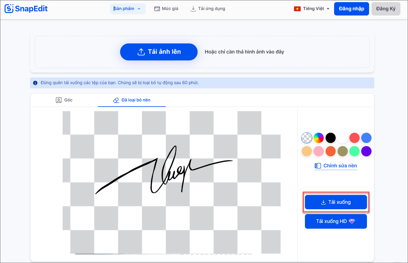 How to separate signature background - Separate signature from photo simply and quickly Picture 4