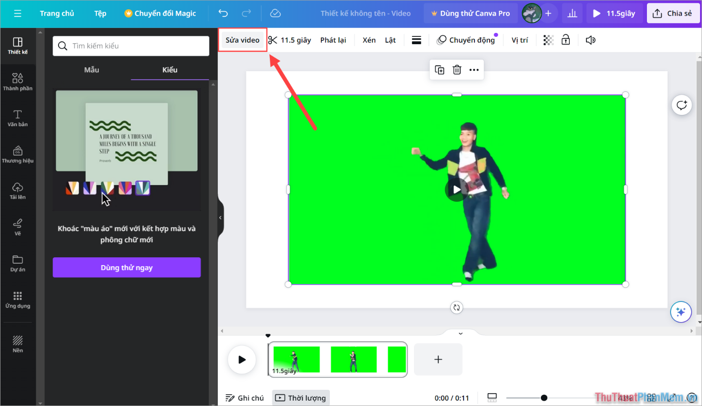 How to separate the background in Canva quickly and simply Picture 6