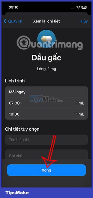 How to set medication reminders on iPhone Picture 18