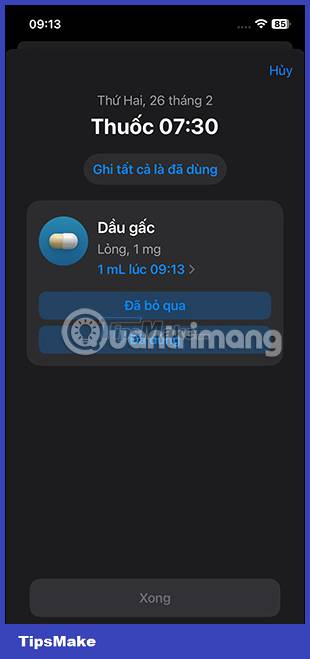 How to set medication reminders on iPhone Picture 26