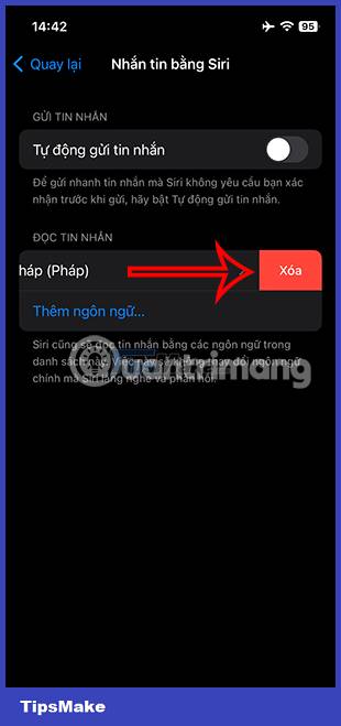 How to set multiple languages ​​to read messages on Siri Picture 9