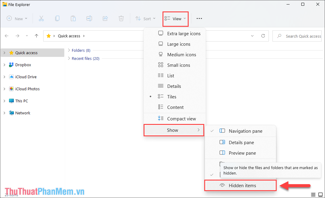 How to show hidden files on Windows 11 Picture 3