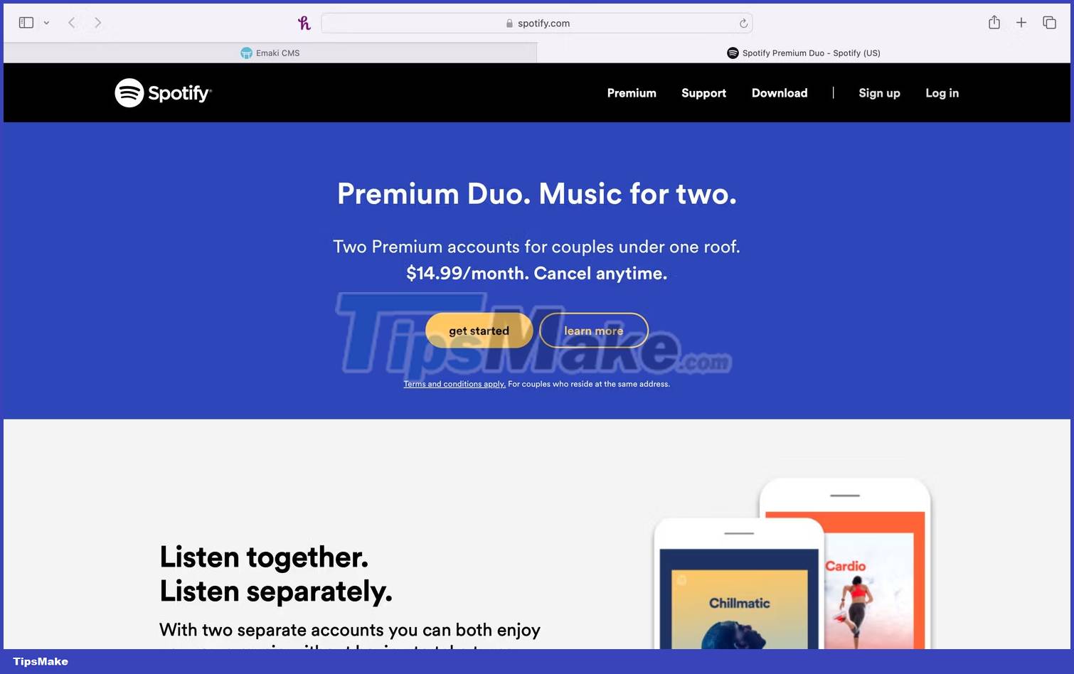 How to start using Spotify Duo Picture 2