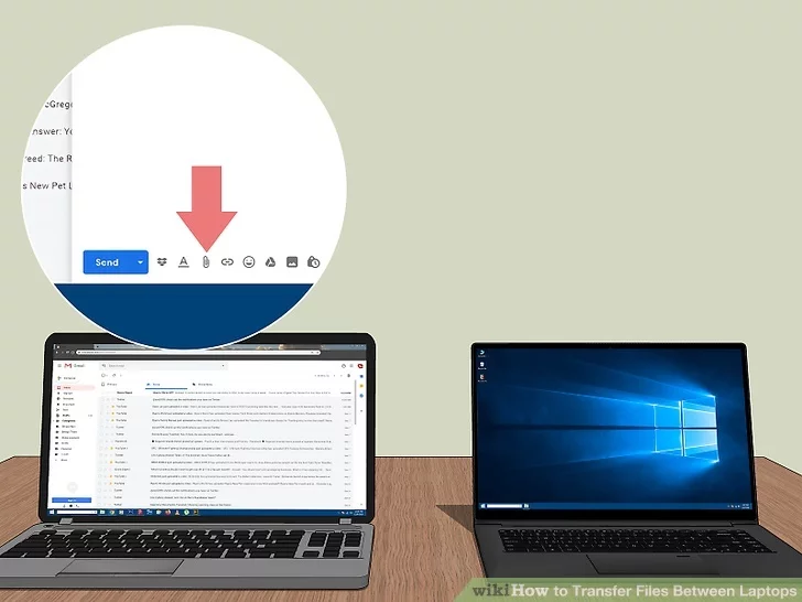 How to transfer data between computers Picture 16