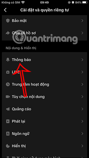 How to turn off likeable post notifications on TikTok Picture 4