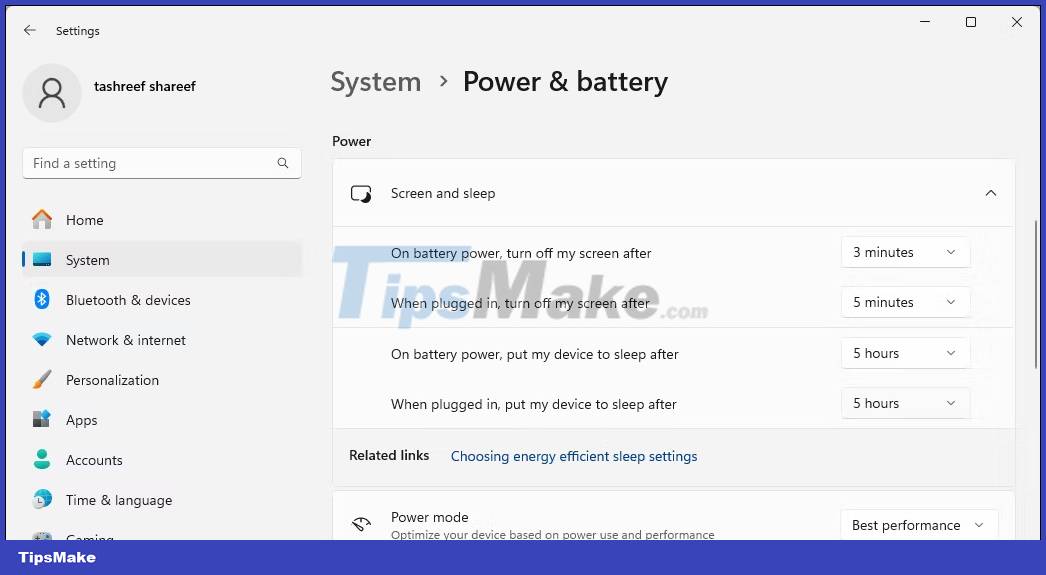 How to turn off Sleep mode in Windows 10/11 Picture 7