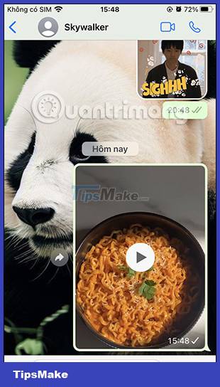 How to turn off the sound of videos sent on Whatsapp Picture 5