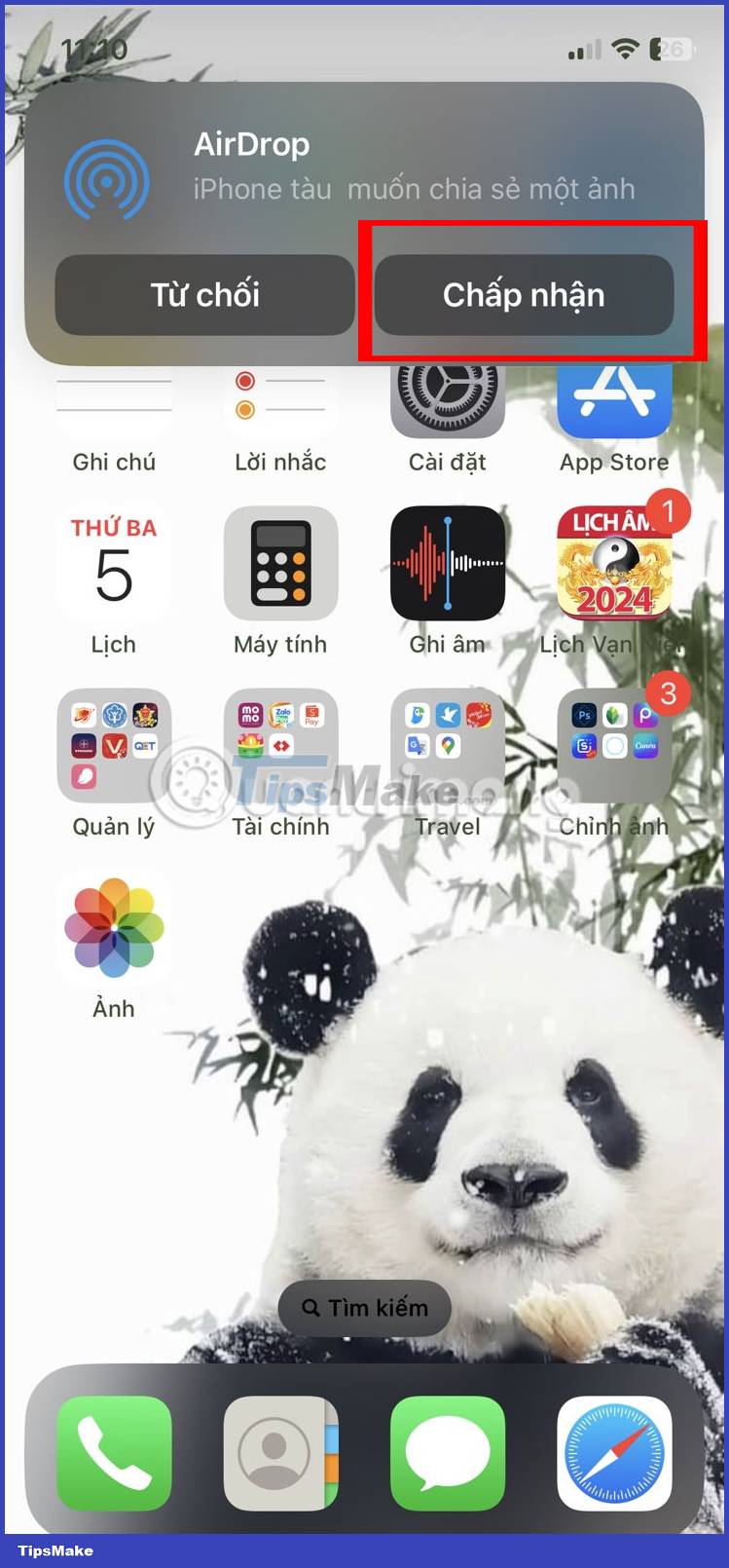 How to use AirDrop on iPhone Picture 7