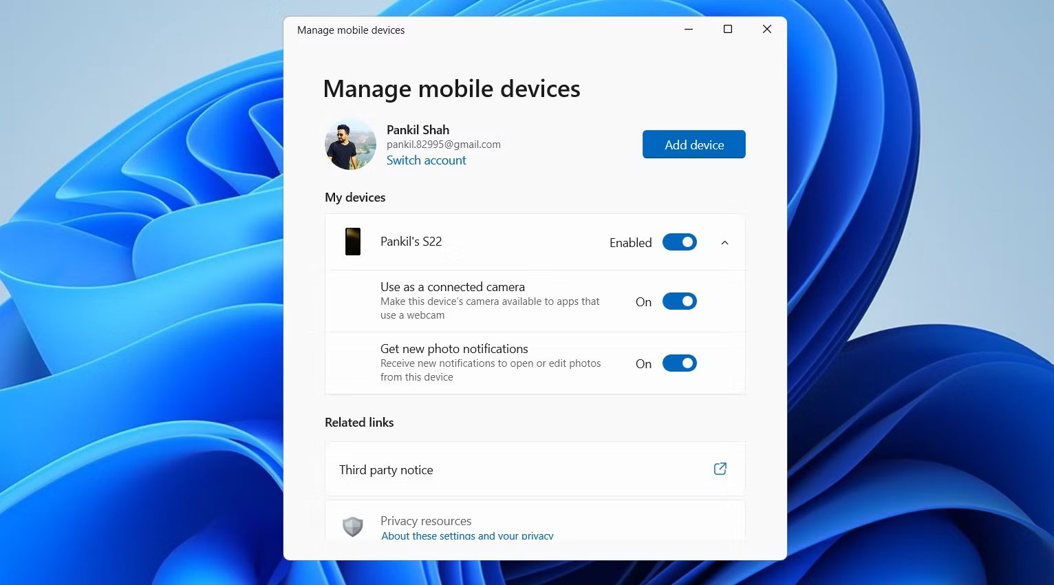 How to use Android phone as a webcam on Windows 11 Picture 1