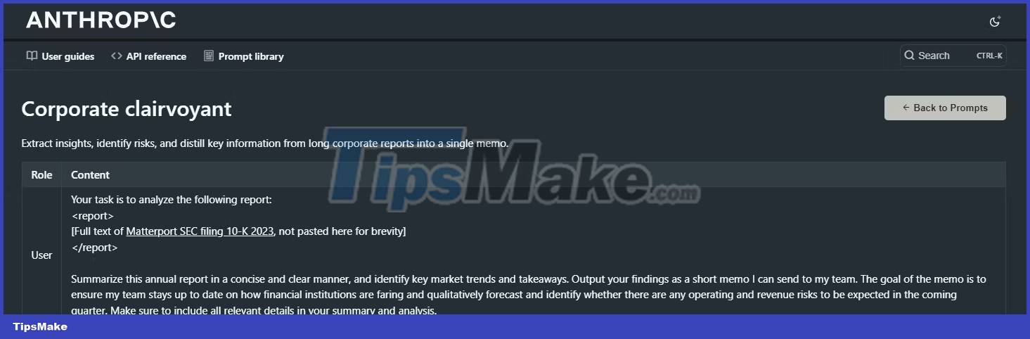 How to use Anthropic's new AI Claude 3 Prompt Library Picture 3