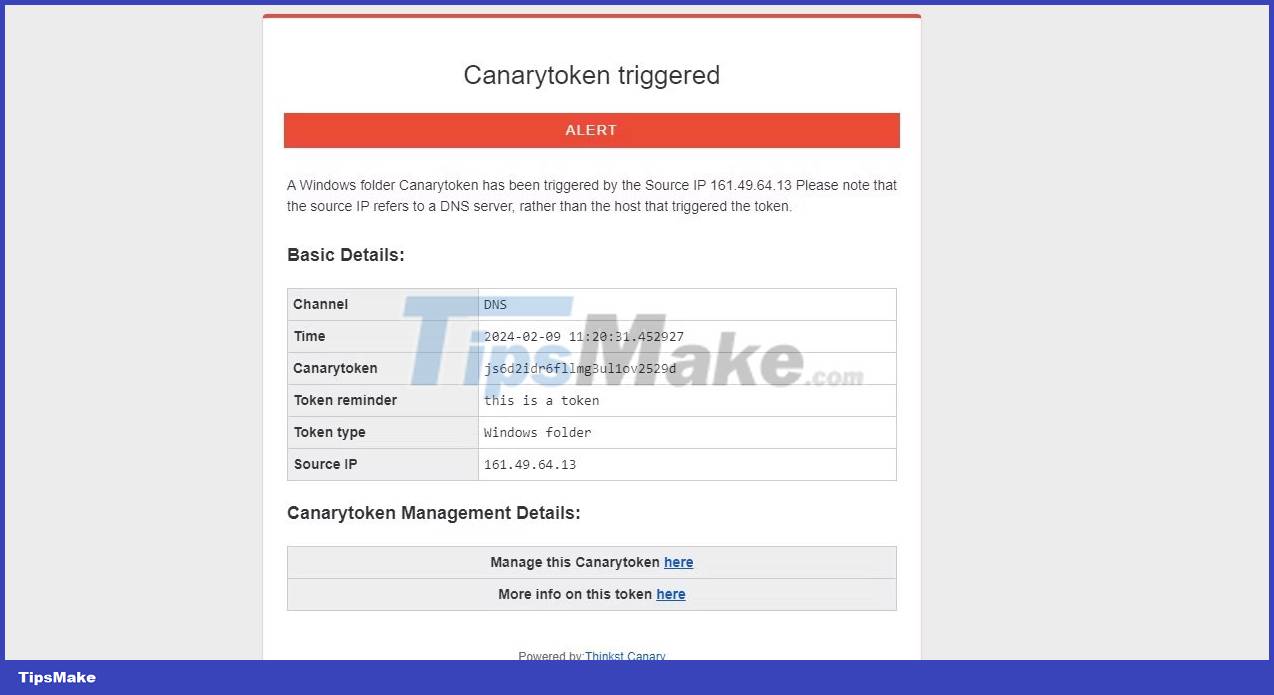 How to use Canary Tokens to keep hackers from accessing your files Picture 3