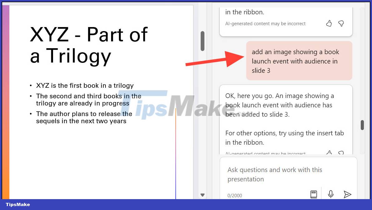 How to use Copilot in PowerPoint Picture 5