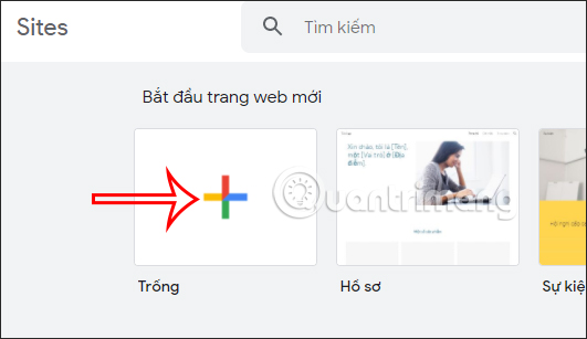 How to use Google Sites to create a free website Picture 1