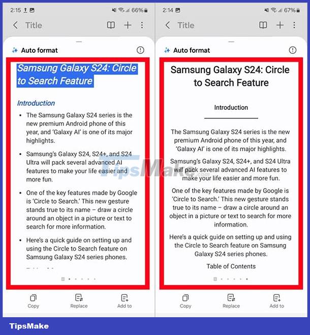 How to use Note Assist on Galaxy S24 Picture 8