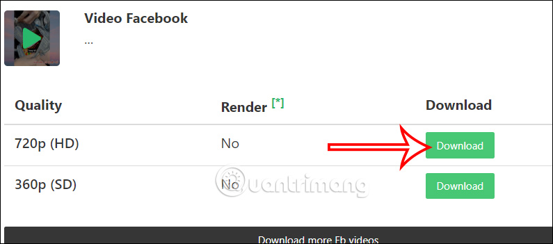 How to use Snapsave to download full HD Facebook videos Picture 2