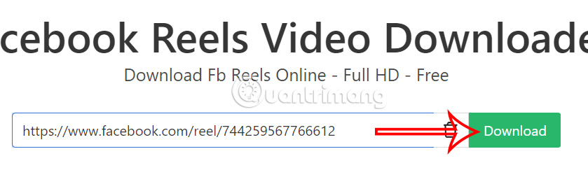 How to use Snapsave to download full HD Facebook videos Picture 3
