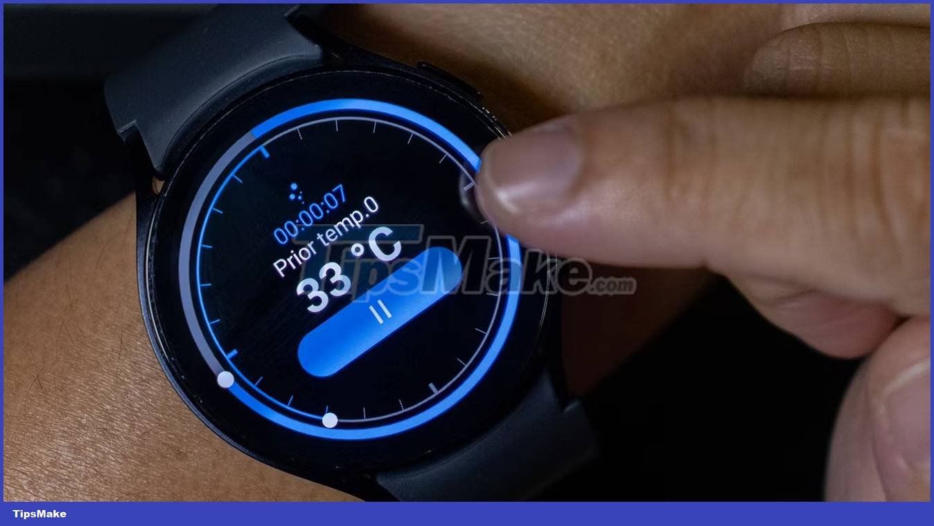 How to use the Galaxy Watch's temperature sensor Picture 6