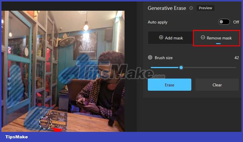 How to use the object deletion tool in Photos Windows Picture 6