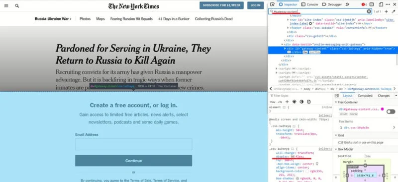 images 1 of How to view hidden article content and register as a member on the website