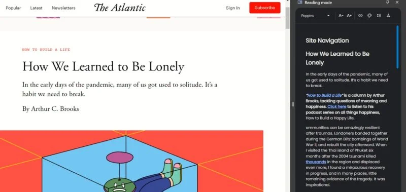 images 1 of How to view hidden article content and register as a member on the website