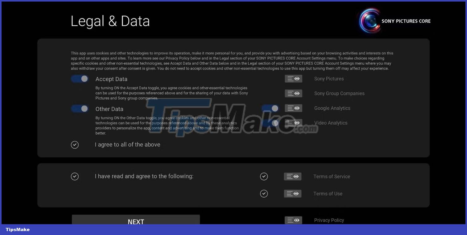 How to watch movies on PS5 using Sony Pictures Core Picture 6