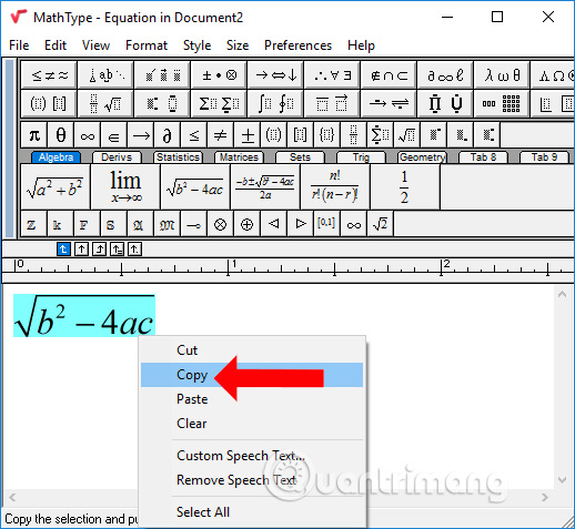 How to write mathematical formulas in Word very easily Picture 17
