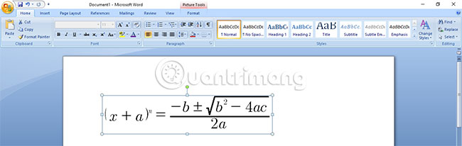 How to write mathematical formulas in Word very easily Picture 24