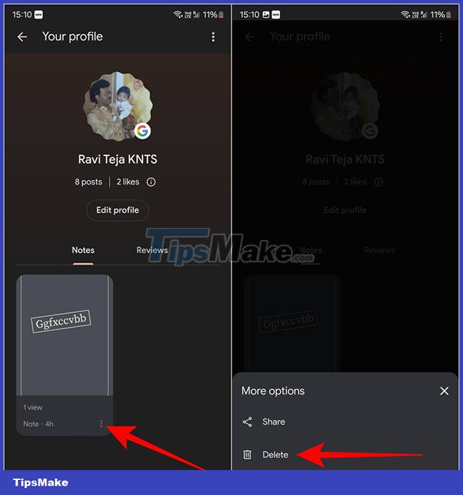 How to write notes in Google Search Picture 10