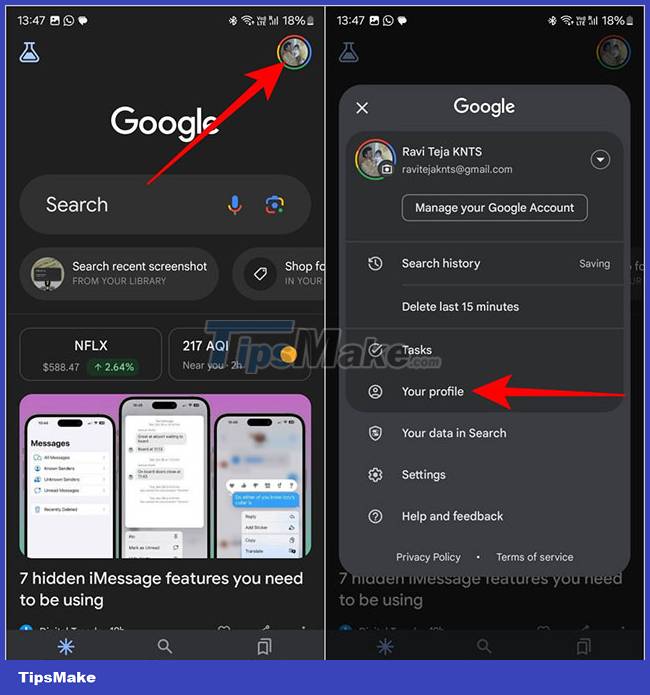 How to write notes in Google Search Picture 9