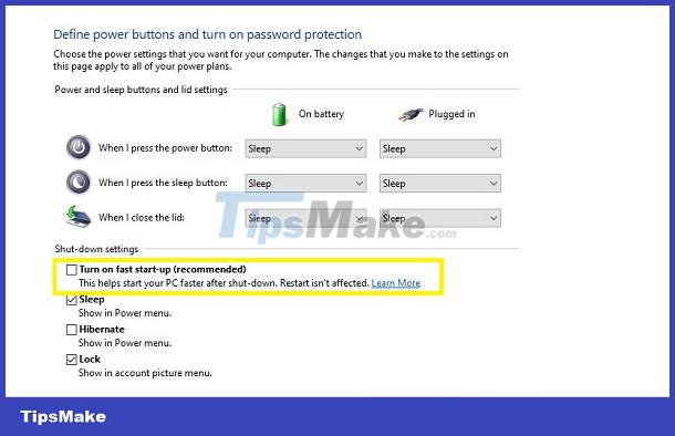 Immediately fix the error of sleep not appearing on Windows 10 + 11 screen Picture 11