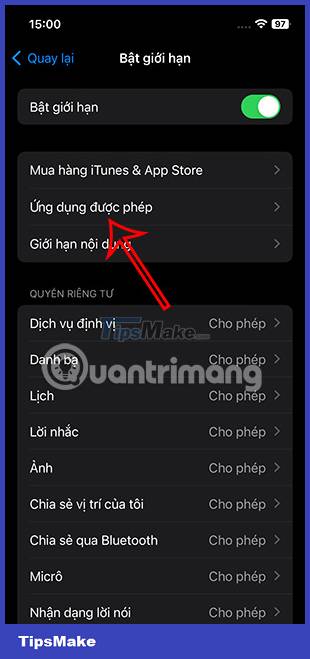 Instructions for blocking SharePlay on iPhone from automatically turning on Picture 5