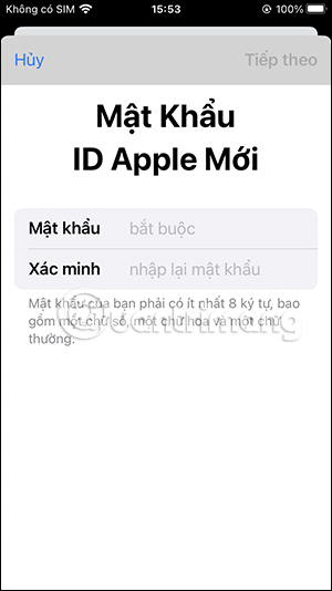 Instructions for changing iCloud password are very simple Picture 10