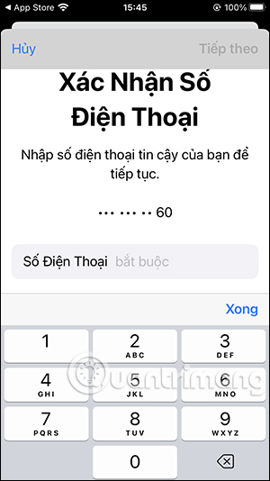 Instructions for changing iCloud password are very simple Picture 5
