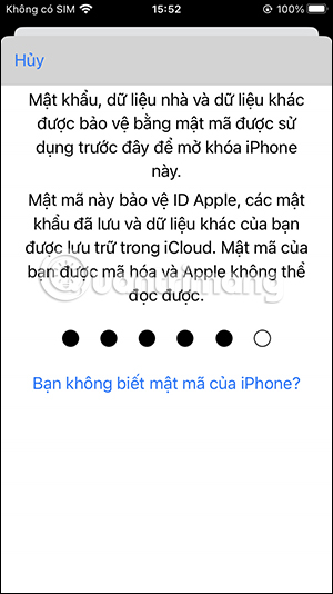 Instructions for changing iCloud password are very simple Picture 9