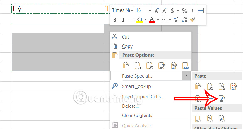 Instructions for dividing 1 cell into multiple cells in Excel Picture 7
