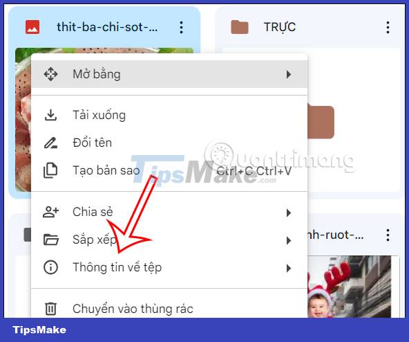Instructions for locking Google Drive files to prevent editing Picture 1