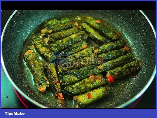 Instructions for making fish cakes with lolot leaves Picture 4