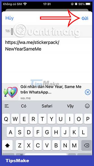 Instructions for sharing WhatsApp stickers Picture 10