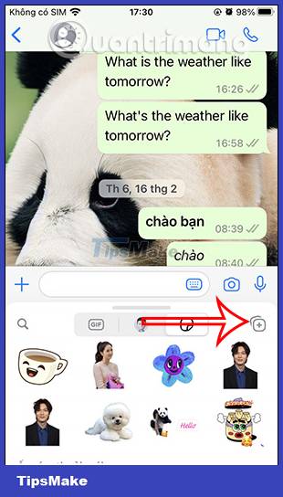 Instructions for sharing WhatsApp stickers Picture 3