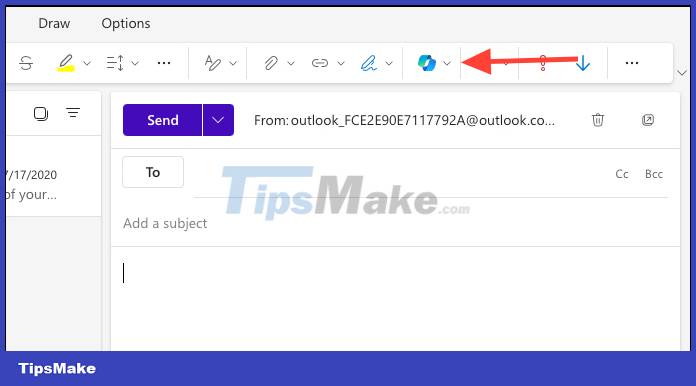 Instructions for using Copilot in Outlook Picture 1