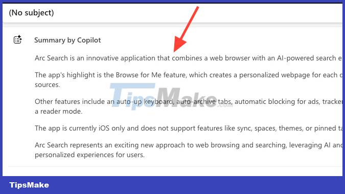 Instructions for using Copilot in Outlook Picture 8