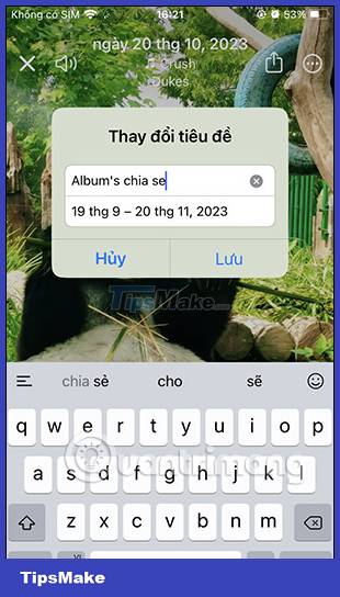 Instructions for using memories album on iPhone in Photos Picture 11