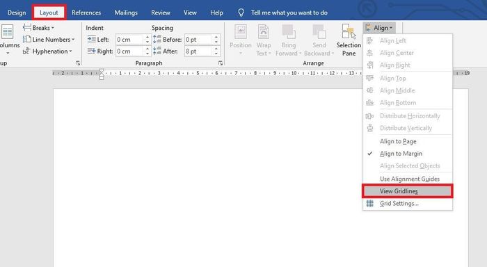 Instructions on how to display lines in Word are extremely simple Picture 1
