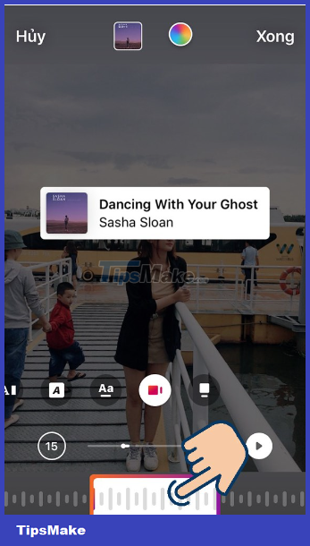 Instructions on How to Insert Non-Instagram Music Picture 5