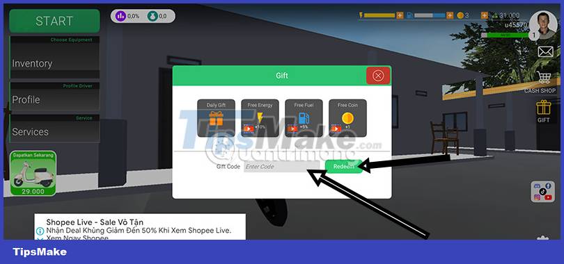 Latest Ojol The Game code and how to enter the code Picture 2