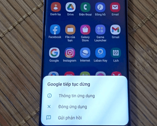 Samsung Reported Error Google Continues to Stop Solution? Picture 1