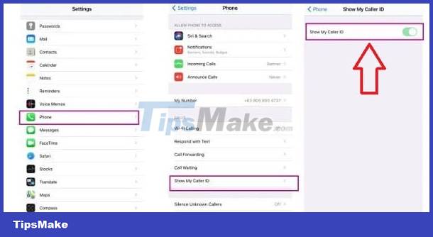 Share how to handle when iPhone currently has no caller ID Picture 3