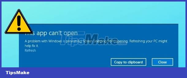 Snipping Tool cannot be used, summarize effective ways to fix it Picture 1